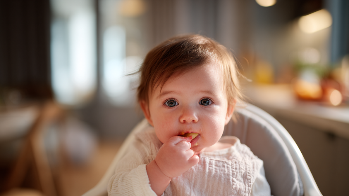 Baby-led Weaning: Selbstbestimmt essen – auch mit ein bisschen Brei