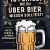 Bier Geschenke für Männer | 101 Dinge, die du über Bier wissen solltest!