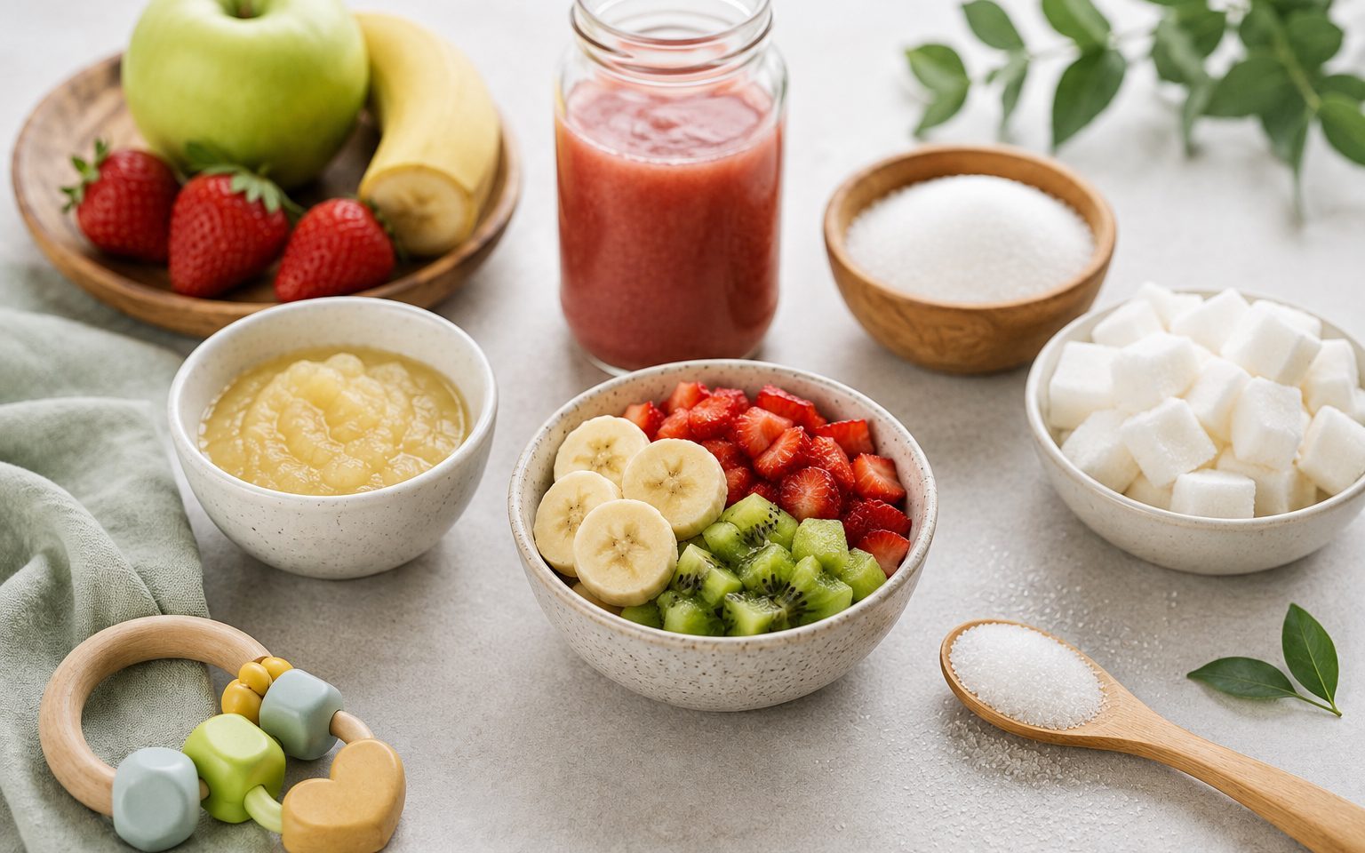 Zucker in der Beikost beim Baby-led Weaning