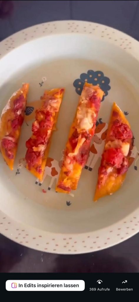 Brotsticks als Häppchen für Babys